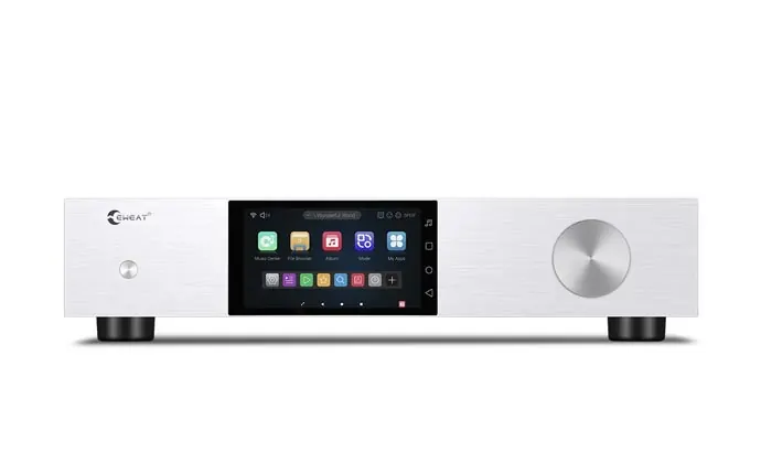 pro1 EWEAT streaming music player with touchscreen interface, available at eweat.com for high - quality DMP35 hifi music streaming