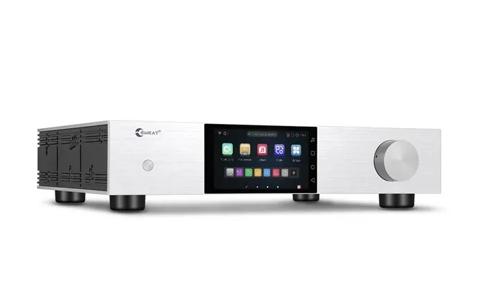 pro1 EWEAT streaming music player with touchscreen interface, available at eweat.com for high - quality DMP35 hifi music streaming