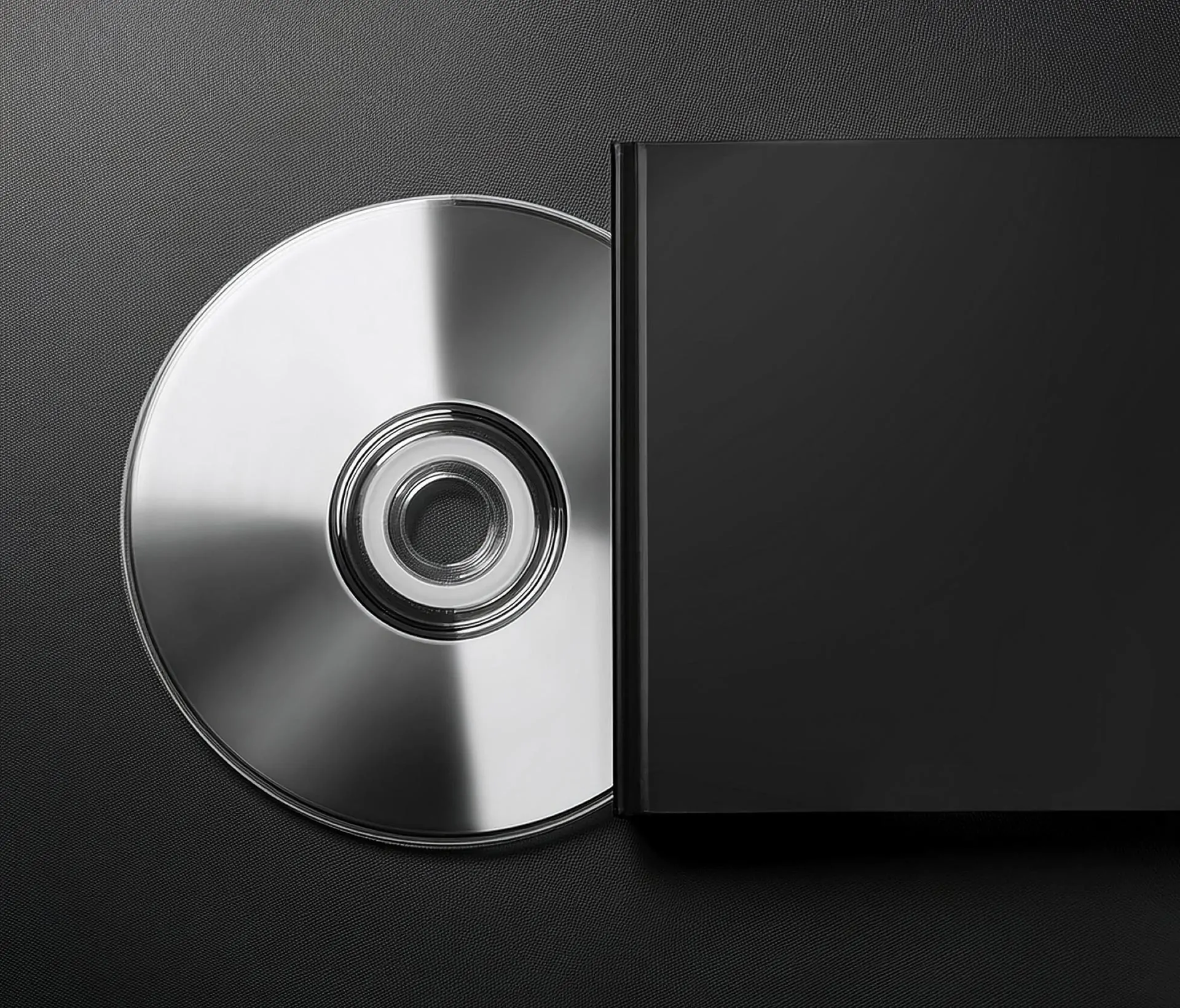 pro2 Image of a CD disc with case, showcasing CD ripping support for eWEAT HiFi Music Streamer - eweat.com