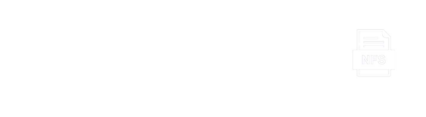 Icons representing SMB, WebDAV, UPnP, and NFS network protocols and technologies