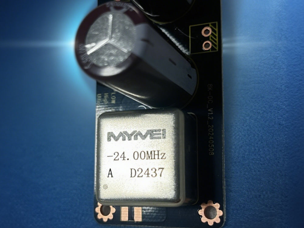 24.00MHz component for eweat.com's HiFi streamer player, ensuring precise audio performance