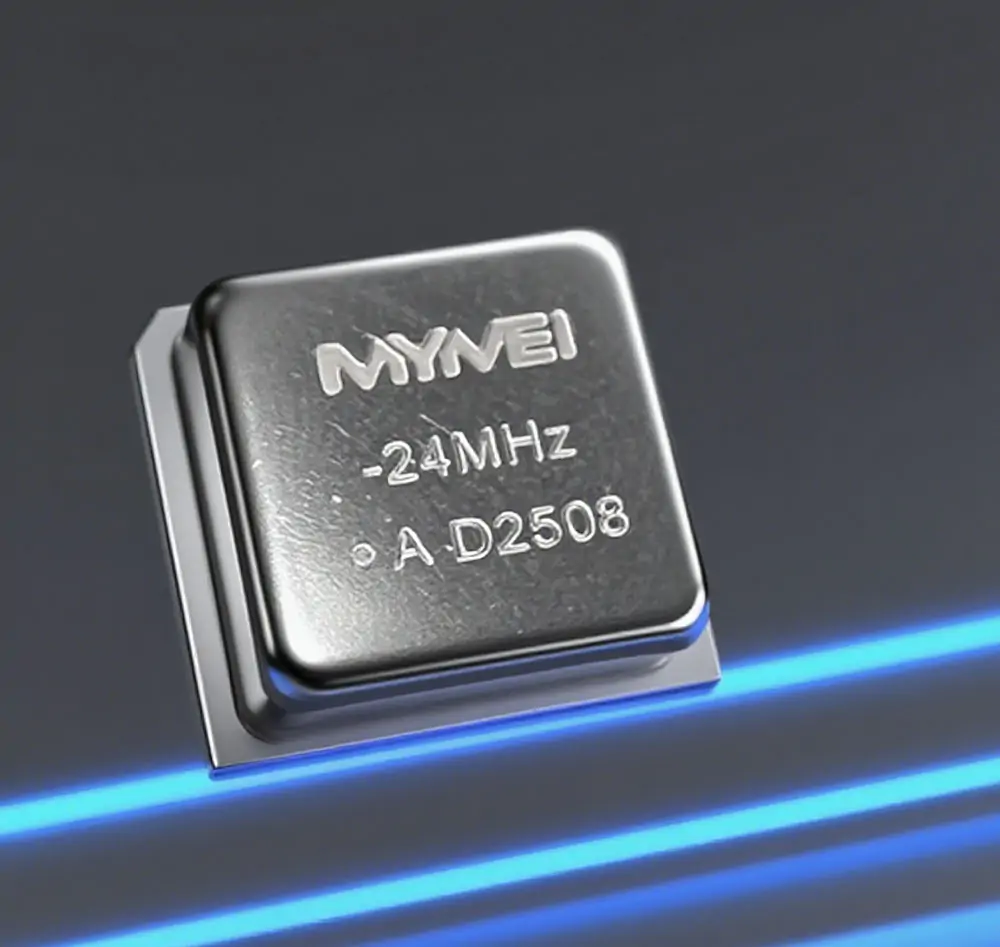 eweat-hifi-music-player-24M MYMEI 24MHz crystal oscillator for eweat.com's HiFi music player, ensuring precise audio timing