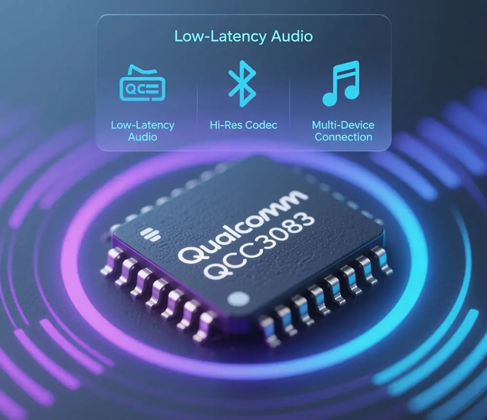 eweat-hifi-music-player-bluetooth5.4 Qualcomm QCC3083 Bluetooth Module for eWEAT HiFi Music Player - Supporting Low-Latency Audio, Hi-Res Codec, and Multi-Device Connection - eweat.com