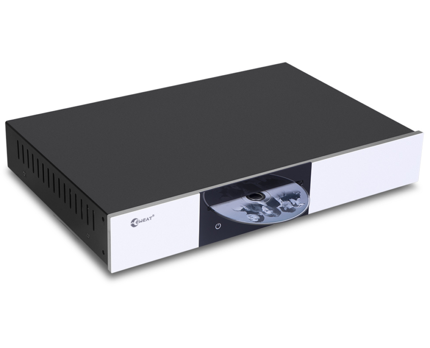 The brand name "EWEAT" is shown on the Digital CD Turntable D2 in the picture.