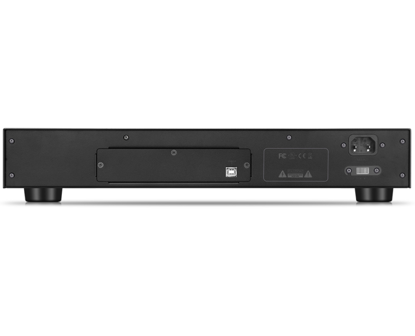 The backside of the Digital CD Turntable D2 in the picture.