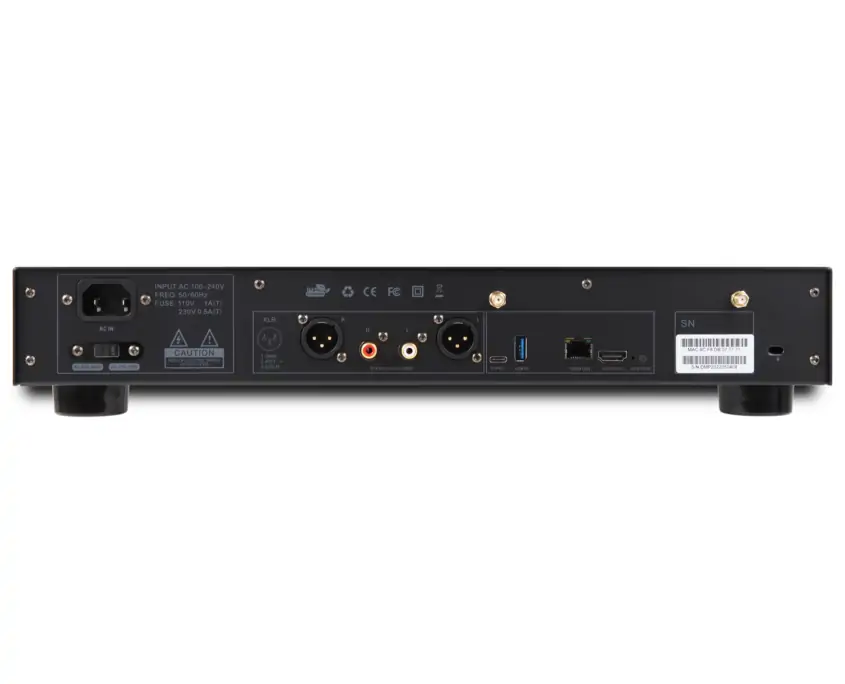 The multy ports of the digital music player in the picture on website eweat.com.
