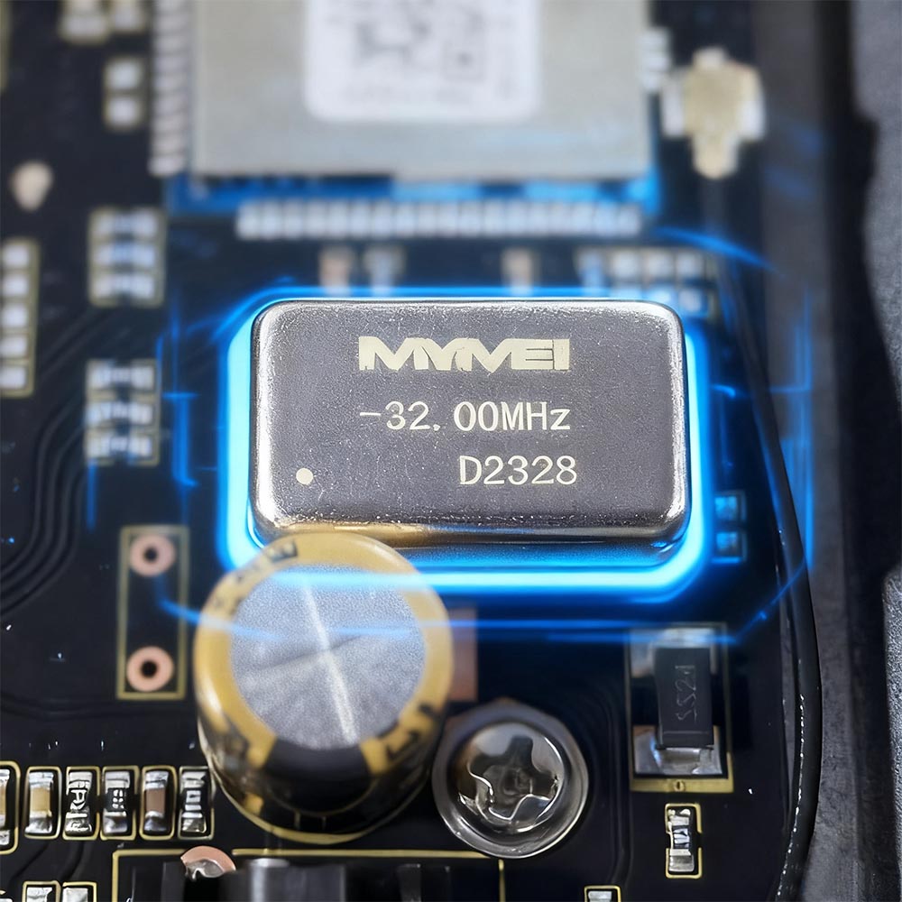 Close - up of electronic components including capacitors on a circuit board, essential for high - quality audio - video products at eweat.com
