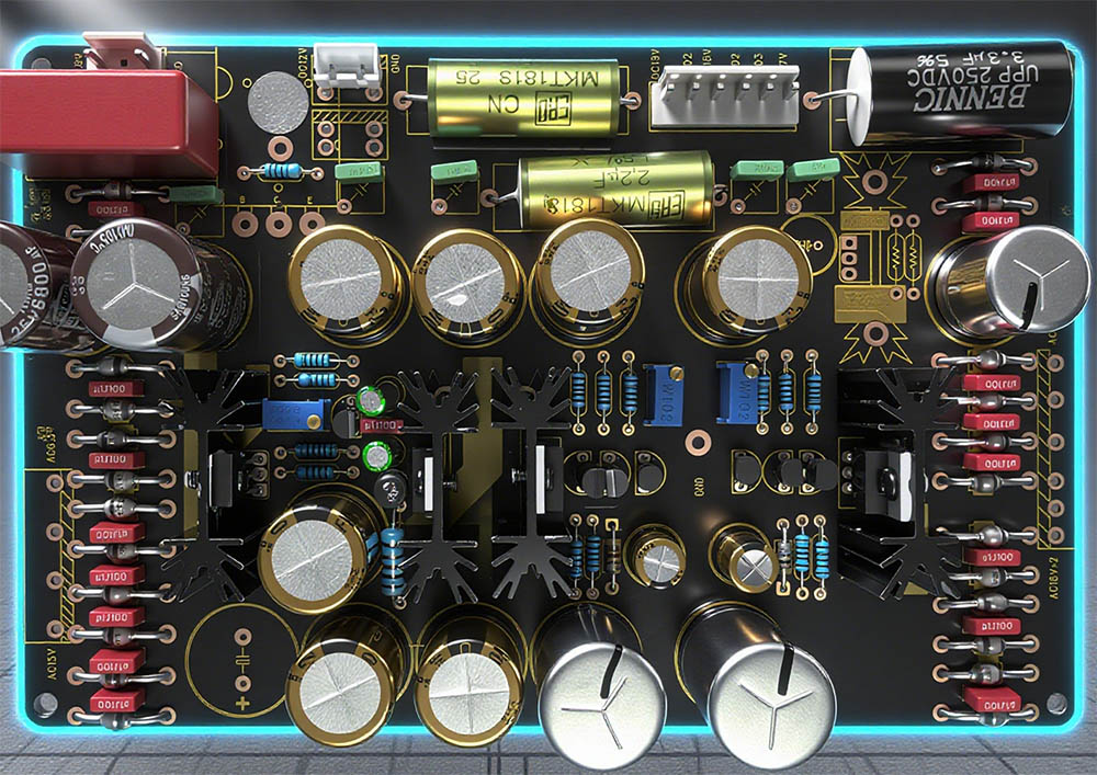 Close - up of high - end electronic components on circuit board, essential for superior audio in eweat.com's premium digital music player